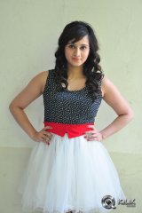 Harshika Poonacha at Appudala Ippudila Audio Success Meet